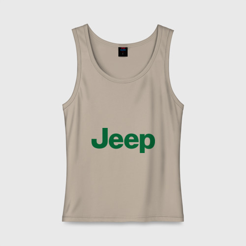 Женская майка хлопок Logo Jeep