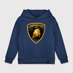 Детское худи Oversize хлопок Lamborghini logo