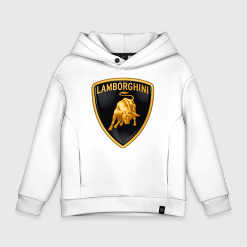 Детское худи Oversize хлопок Lamborghini logo