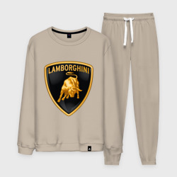 Мужской костюм хлопок Lamborghini logo