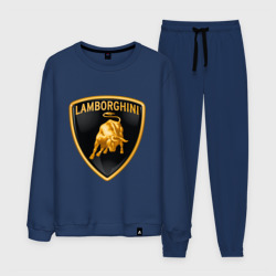 Мужской костюм хлопок Lamborghini logo