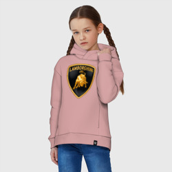 Детское худи Oversize хлопок Lamborghini logo - фото 2