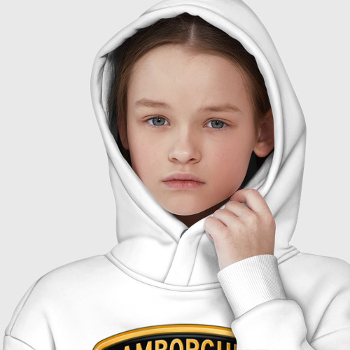 Детское худи Oversize хлопок Lamborghini logo - фото 6