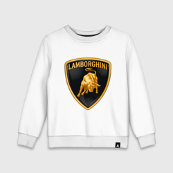 Детский свитшот хлопок Lamborghini logo