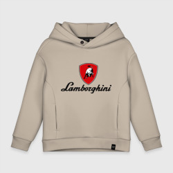 Детское худи Oversize хлопок Logo Lamborghini