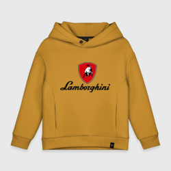 Детское худи Oversize хлопок Logo Lamborghini