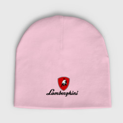 Мужская шапка демисезонная Logo Lamborghini