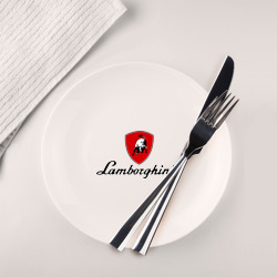 Тарелка Logo Lamborghini