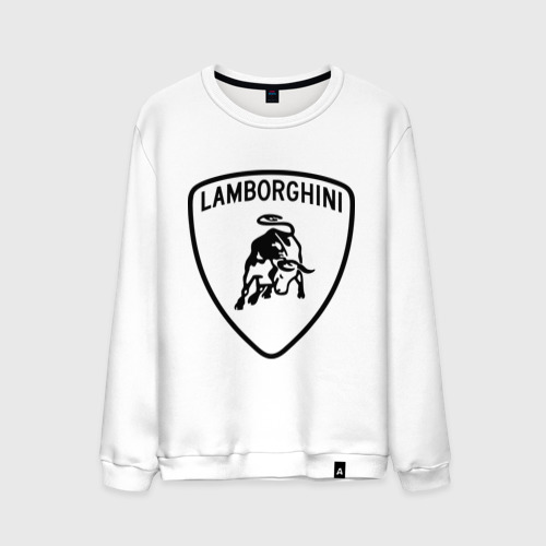 Мужской свитшот хлопок Lamborghini лого