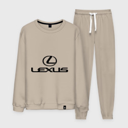 Мужской костюм хлопок Lexus logo