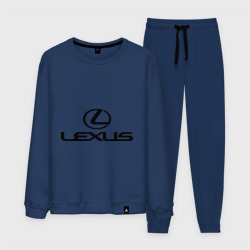 Мужской костюм хлопок Lexus logo