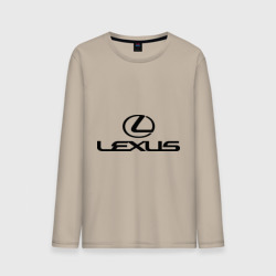 Мужской лонгслив хлопок Lexus logo