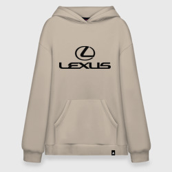 Худи SuperOversize хлопок Lexus logo