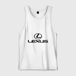 Мужская майка хлопок Lexus logo