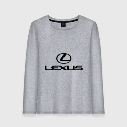 Женский лонгслив хлопок Lexus logo