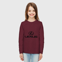 Детский лонгслив хлопок Lexus logo - фото 2