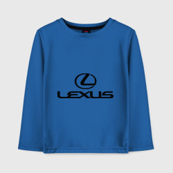 Детский лонгслив хлопок Lexus logo