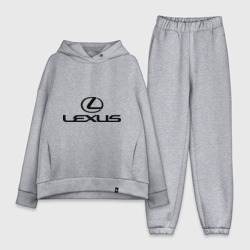 Женский костюм хлопок Oversize Lexus logo