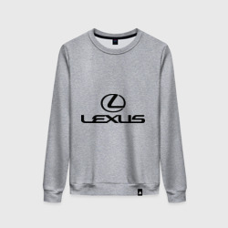 Женский свитшот хлопок Lexus logo