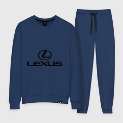 Женский костюм хлопок Lexus logo