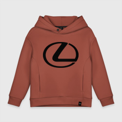 Детское худи Oversize хлопок Logo Lexus