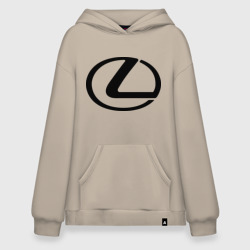 Худи SuperOversize хлопок Logo Lexus