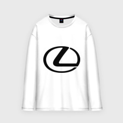 Мужской лонгслив oversize хлопок Logo Lexus