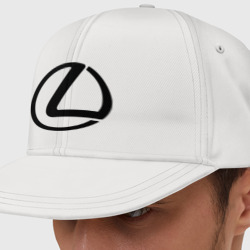Кепка снепбек с прямым козырьком Logo Lexus