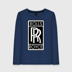 Женский лонгслив хлопок Rolls-Royce