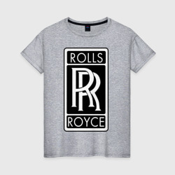 Женская футболка хлопок Rolls-Royce