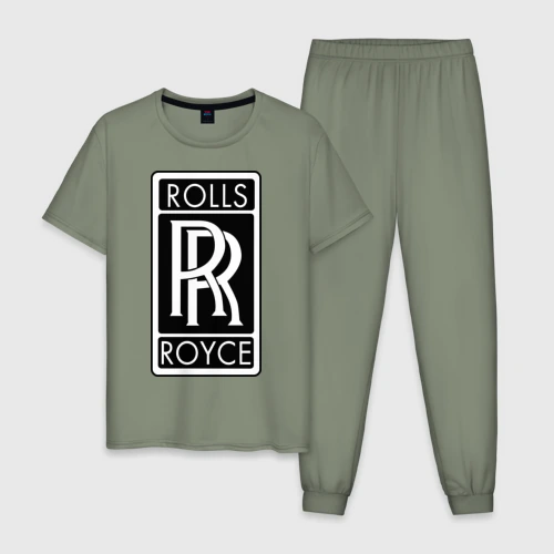 Мужская пижама хлопок Rolls-Royce