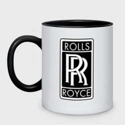 Кружка двухцветная Rolls-Royce