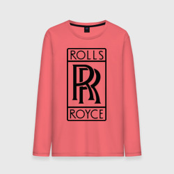 Мужской лонгслив хлопок Rolls-Royce logo