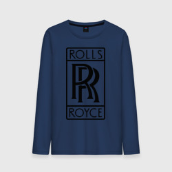 Мужской лонгслив хлопок Rolls-Royce logo