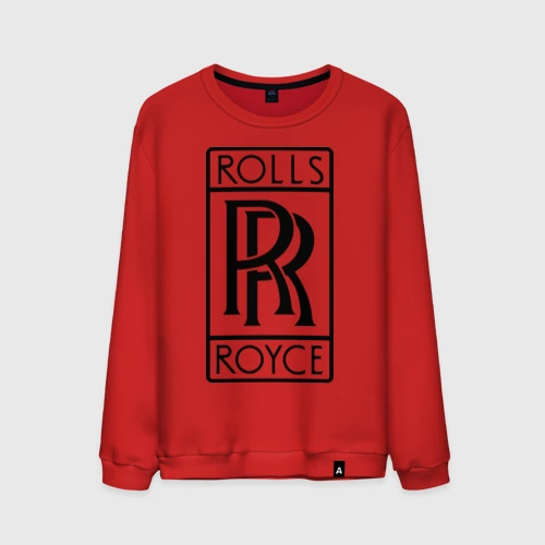 Мужской свитшот хлопок Rolls-Royce logo