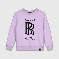 Детский свитшот хлопок Rolls-Royce logo