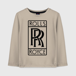 Детский лонгслив хлопок Rolls-Royce logo