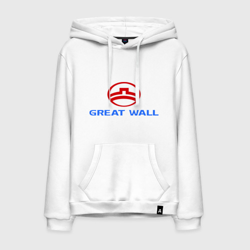 Мужская толстовка хлопок Great Wall, цвет белый