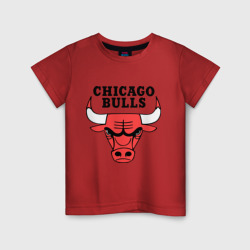 Детская футболка хлопок Chicago bulls logo