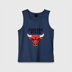 Детская майка хлопок Chicago bulls logo