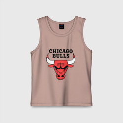 Детская майка хлопок Chicago bulls logo