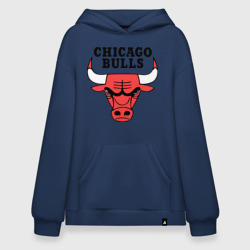 Худи SuperOversize хлопок Chicago bulls logo