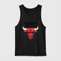 Мужская майка хлопок Chicago bulls logo