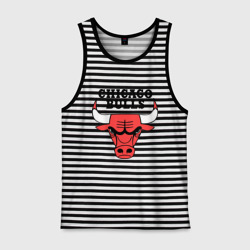 Мужская майка хлопок Chicago bulls logo