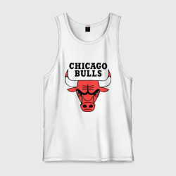 Мужская майка хлопок Chicago bulls logo