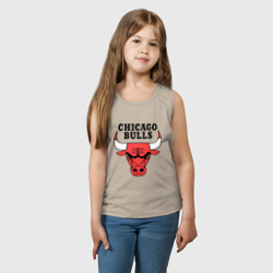 Детская майка хлопок Chicago bulls logo - фото 2