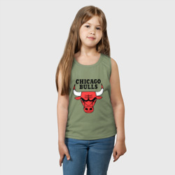 Детская майка хлопок Chicago bulls logo - фото 2