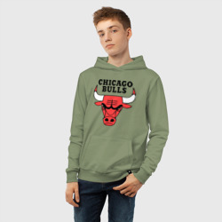 Детская толстовка хлопок Chicago bulls logo - фото 2