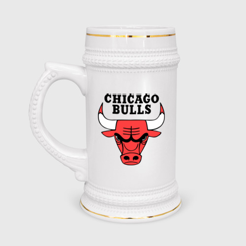 Кружка пивная Chicago bulls logo