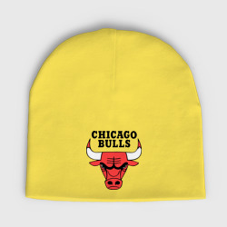 Женская шапка демисезонная Chicago bulls logo